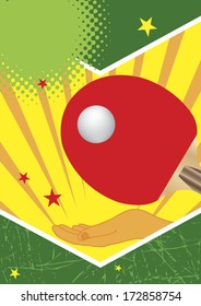 Table tennis poster
