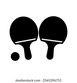 Table tennis racket and ball vector sketch icon isolated on background. Hand drawn Table tennis racket and ball icon. Table tennis racket and ball sketch icon for infographic, website or app.
