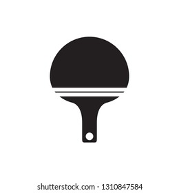 Table tennis racket icon in trendy flat style. Vector graphic illustration. EPS 10.