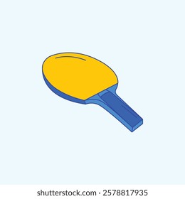 Table Tennis Racket Summer Illustration for design needs, Landing Pages, Animation, Apps, Presentations, Content Creator and other Promotions
