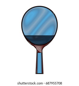 table tennis racket wooden handle equipment