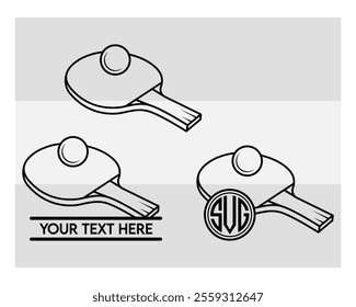 Table Tennis, Table Tennis Silhouette, Sports, Tennis Bat, Ball, Outline, Clipart, Tennis Vector, png,