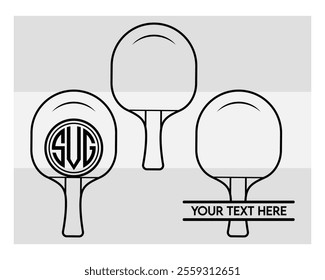 Table Tennis, Table Tennis Silhouette, Sports, Tennis Bat, Ball, Outline, Clipart, Tennis Vector, png,