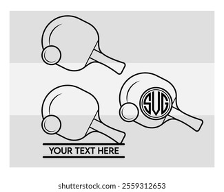 Table Tennis, Table Tennis Silhouette, Sports, Tennis Bat, Ball, Outline, Clipart, Tennis Vector, png,