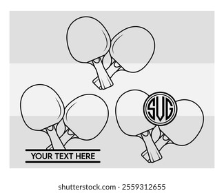 Table Tennis, Table Tennis Silhouette, Sports, Tennis Bat, Ball, Outline, Clipart, Tennis Vector, png,