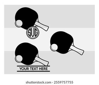 Table Tennis, Table Tennis Silhouette, Sports, Tennis Bat, Ball, Outline, Clipart, Tennis Vector, png,