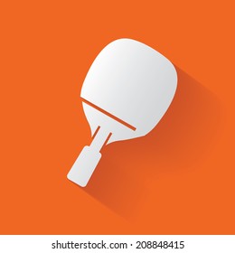 Table tennis symbol,clean vector