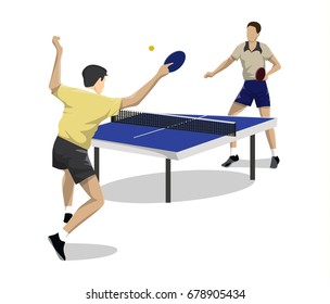 Table tennis two.