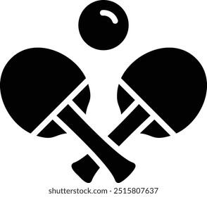 Table tennis Vector Icon Design Illustration