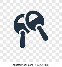 Table tennis vector icon isolated on transparent background, Table tennis transparency logo concept