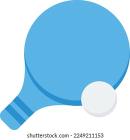 Table Tennis Vector Icon which is suitable for commercial work and easily modify or edit it
