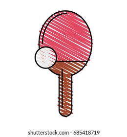 table tennis vector illustration