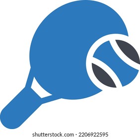 table tennis Vector illustration on a transparent background. Premium quality symmbols. Glyphs vector icons for concept and graphic design.