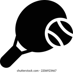 table tennis Vector illustration on a transparent background. Premium quality symmbols. Glyphs vector icons for concept and graphic design.