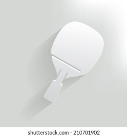 Table tennis,clean vector