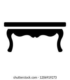 
A table to use in restaurant and household 
