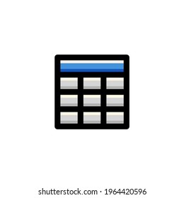 Table User Interface Outline Icon Logo Vector Illustration
