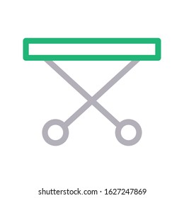 table vector color line icon 