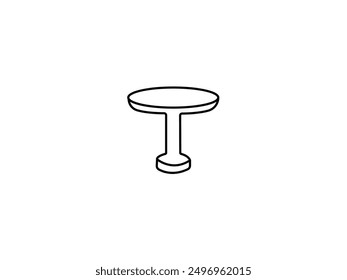 Table vector graphic design NEW