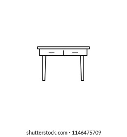 Table vector icon