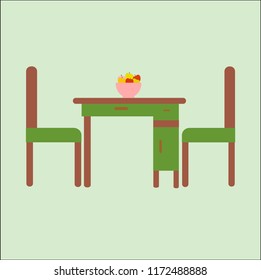 table vector icon