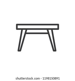 Table vector icon 