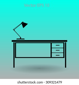 table vector icon