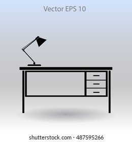 table vector icon