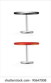 Table. Vector illustration flat design.