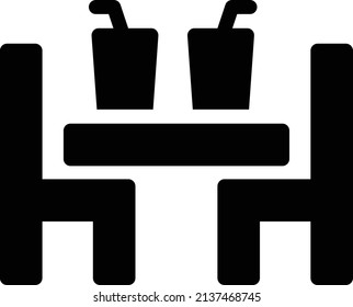 Tabelle, Vektorgrafik auf transparentem Hintergrund. Symbole in Premium-Qualität. Glyphen Vektorsymbol für Konzept und Grafikdesign.