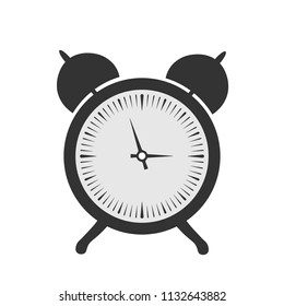 Table watch on white background