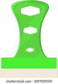 Table wiper, illustration, vector on a white background.