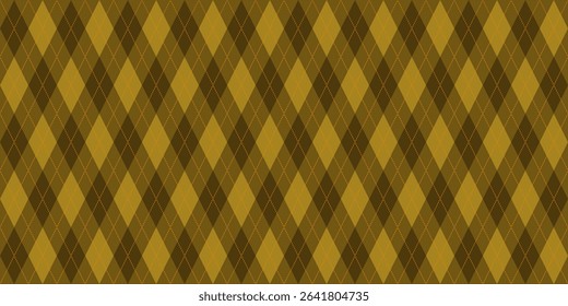 Tablecloth argyle vector seamless motif. Formal print design with rhombus grid. Textile minimalistic vector endless ornament. Modular artistic backdrop.