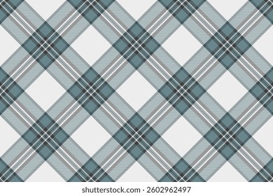Tablecloth background vector texture, valentine seamless fabric textile. Jacket check pattern plaid tartan in pastel and white colors palette.