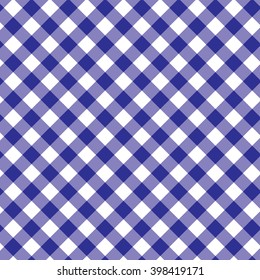 Tablecloth blue diagonal