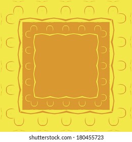 Tablecloth or card design pattern - background. Vector illustration.
