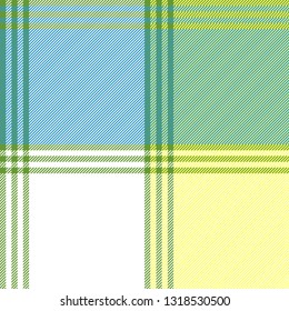 Tablecloth check fabric texture seamless pattern. Vector illustration.