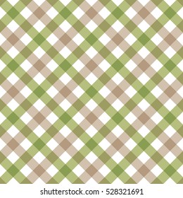 Tablecloth diagonal stripe green and grey