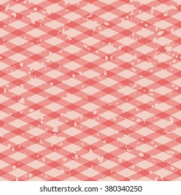 Tablecloth with dirt. Seamless Pattern