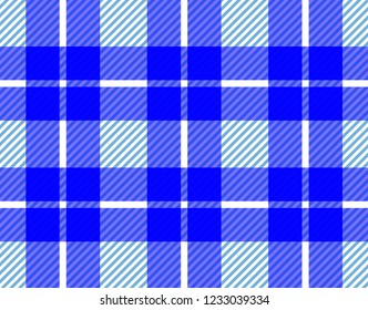 Tablecloth gingham pattern background for plaid,tablecloths for textile articles, cell,vector illustration.EPS-10.
