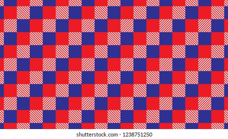 Tablecloth gingham pattern background for plaid,tablecloths for textile articles, cell,vector illustration.EPS-10.