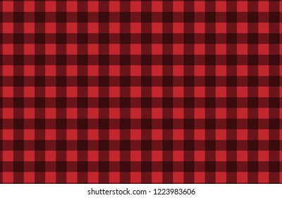 Tablecloth gingham pattern for plaid,background,tablecloths for textile articles,red and white cell,vector illustration.EPS-10.