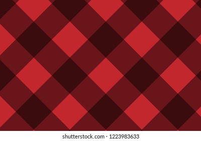 Tablecloth gingham pattern for plaid,background,tablecloths for textile articles,red and white cell,vector illustration.EPS-10.