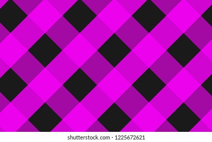 Tablecloth gingham pattern for plaid,background,tablecloths for textile articles,pink and black cell,vector illustration.EPS-10.