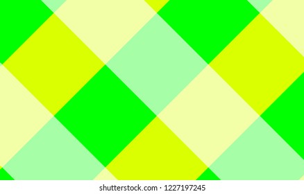 Tablecloth gingham pattern,green,yellow,white background for plaid,tablecloths for textile articles, cell,vector illustration.EPS-10.