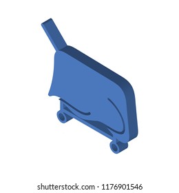 Tablecloth isometric left top view 3D icon