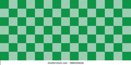 tablecloth, lumberjack patern. Happy saint Patricks day. Lucky, clover four. Luck shamrock, shamrocks. Irish pub (ireland). Slogan St Patrick's Day or St paddy's day green beer party