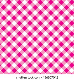 Tablecloth magenta diagonal