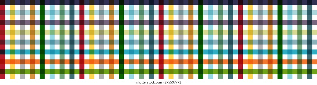 Tablecloth Multiply Colors Pattern