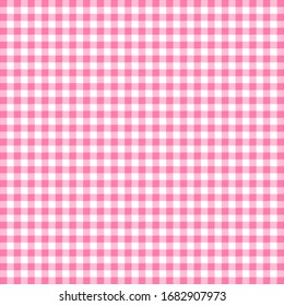 Tablecloth pattern pink design with small rectangles vector	